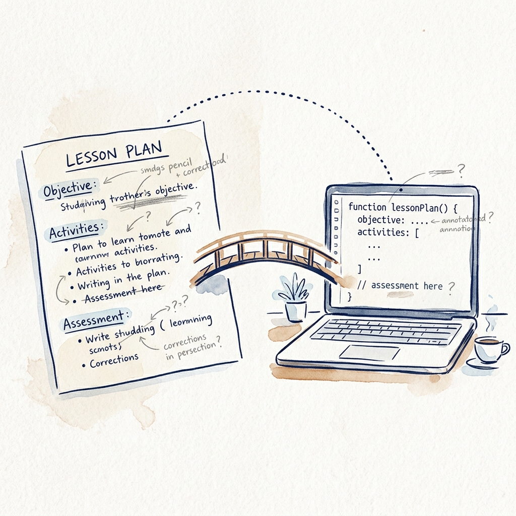 Spec Trước, Code Sau — Giáo Án Cũng Vậy